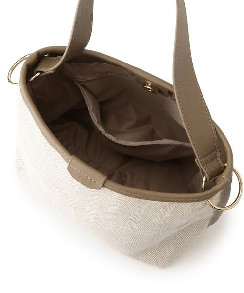 grove / グローブ ショルダーバッグ | ヘリンボンリング2WAYショルダー | 詳細11