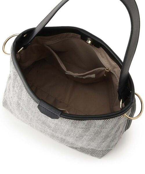 grove / グローブ ショルダーバッグ | ヘリンボンリング2WAYショルダー | 詳細12