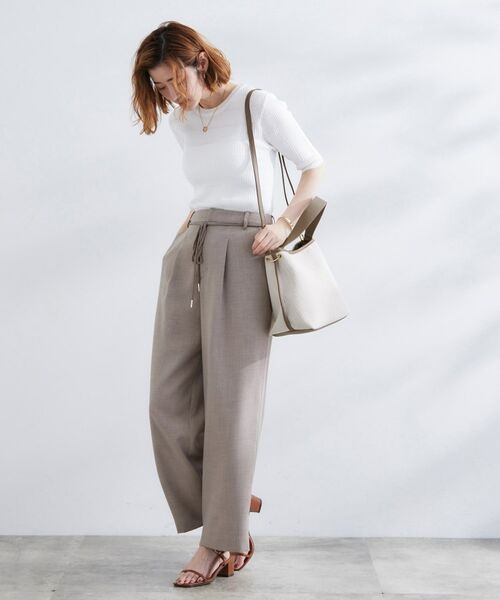 grove / グローブ ショルダーバッグ | ヘリンボンリング2WAYショルダー | 詳細4