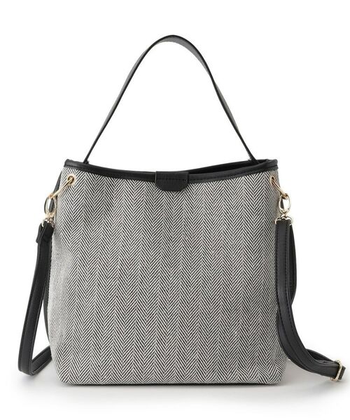 grove / グローブ ショルダーバッグ | ヘリンボンリング2WAYショルダー | 詳細6