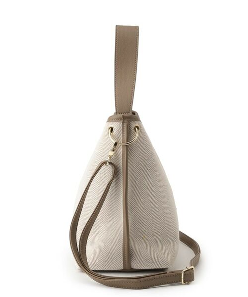 grove / グローブ ショルダーバッグ | ヘリンボンリング2WAYショルダー | 詳細8