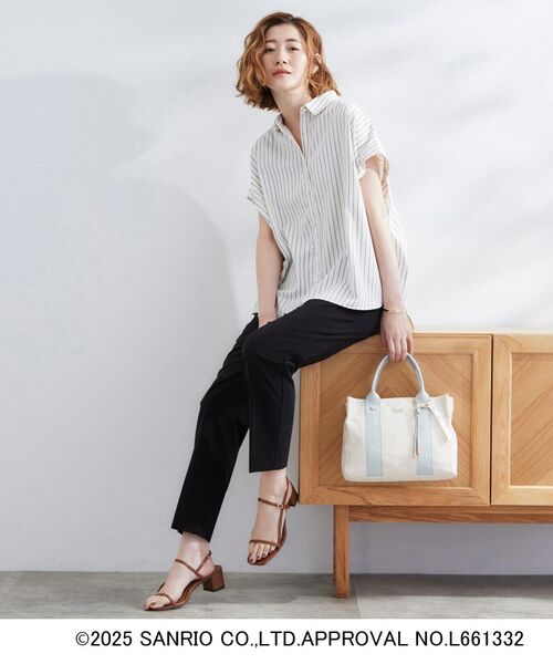 grove / グローブ トートバッグ | 【Lee×Kiki&Lalaコラボ】スクエアキャンバストート | 詳細4