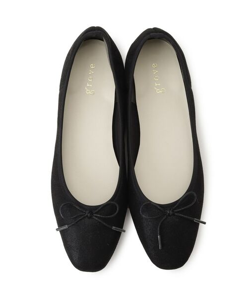 grove / グローブ フラットシューズ | 【人間工学】つつまれフィットバレエシューズ （抗菌防臭加工裏地使用） | 詳細4