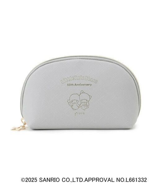 grove / グローブ ポーチ | Kiki＆Lalaコラボ箔押しシェルポーチ | 詳細1