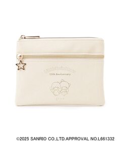 grove / グローブ ポーチ | Kiki＆Lalaコラボ箔押しスクエアWジップポーチ