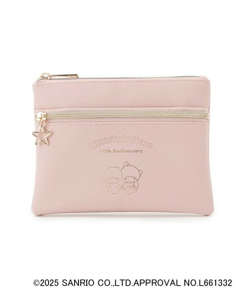 grove / グローブ ポーチ | Kiki＆Lalaコラボ箔押しスクエアWジップポーチ | 詳細1