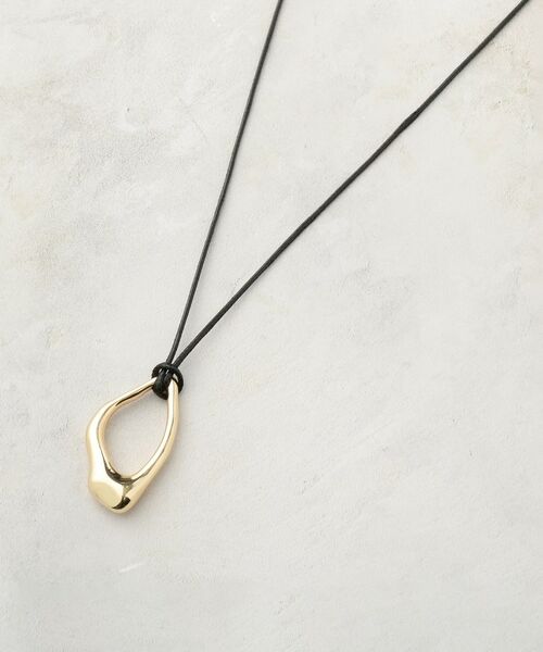 grove / グローブ ネックレス・ペンダント・チョーカー | 【ネックホルダー】変形オーバルコードネックレス | 詳細1