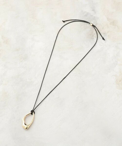 grove / グローブ ネックレス・ペンダント・チョーカー | 【ネックホルダー】変形オーバルコードネックレス | 詳細2