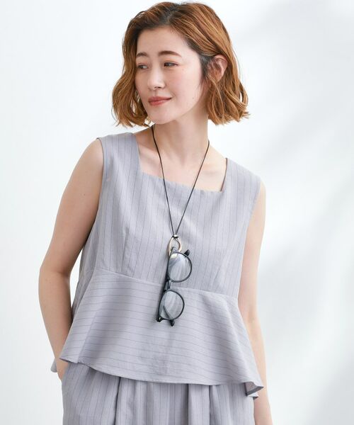 grove / グローブ ネックレス・ペンダント・チョーカー | 【ネックホルダー】変形オーバルコードネックレス | 詳細6