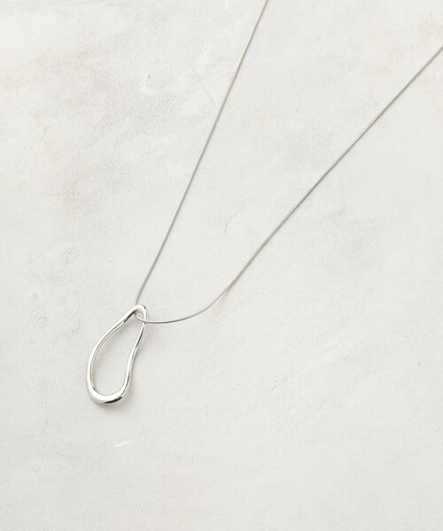grove / グローブ ネックレス・ペンダント・チョーカー | 【ネックホルダー】変形オーバルチェーンネックレス | 詳細1