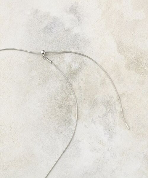 grove / グローブ ネックレス・ペンダント・チョーカー | 【ネックホルダー】変形オーバルチェーンネックレス | 詳細3
