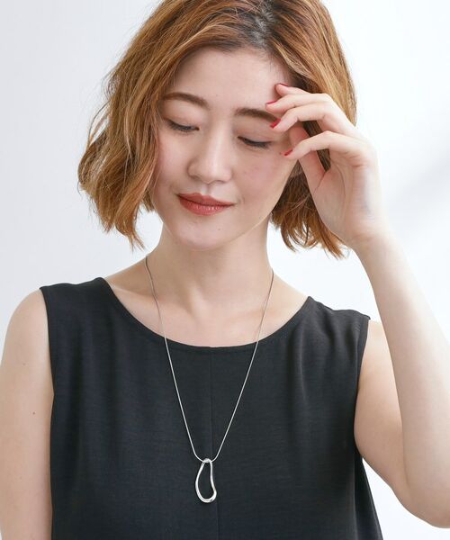 grove / グローブ ネックレス・ペンダント・チョーカー | 【ネックホルダー】変形オーバルチェーンネックレス | 詳細5