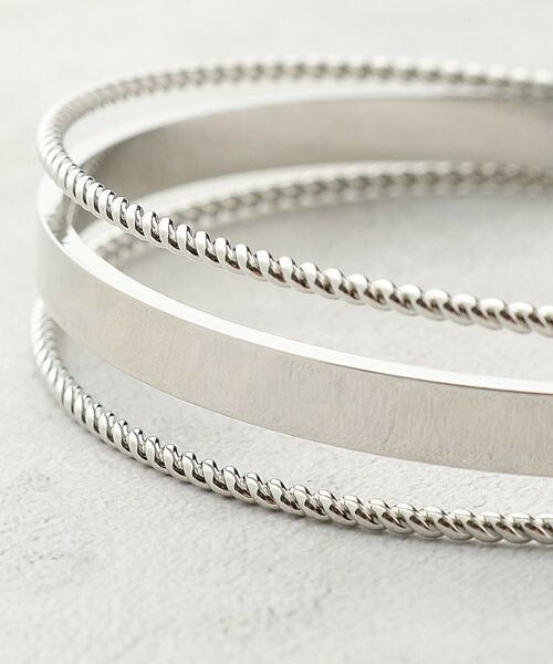 grove / グローブ ブレスレット・バングル | トリプルラインバングル | 詳細3