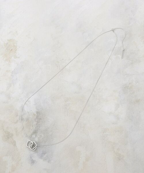 grove / グローブ ネックレス・ペンダント・チョーカー | スクエアビジューリングネックレス | 詳細3