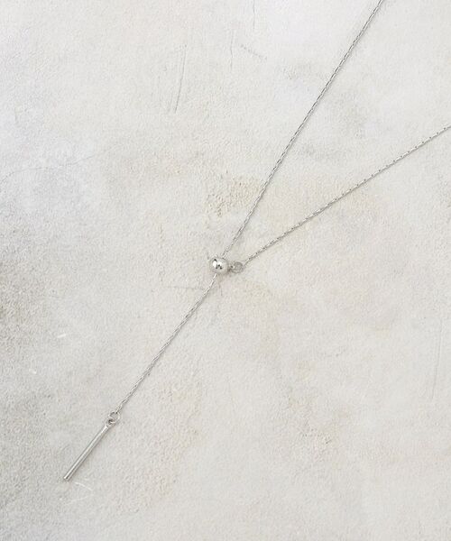 grove / グローブ ネックレス・ペンダント・チョーカー | スクエアビジューリングネックレス | 詳細5