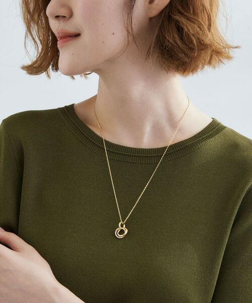 grove / グローブ ネックレス・ペンダント・チョーカー | サークルキュービックビジューネックレス | 詳細4