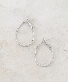 grove / グローブ ピアス・イヤリング | ニュアンスオーバルメタルピアス