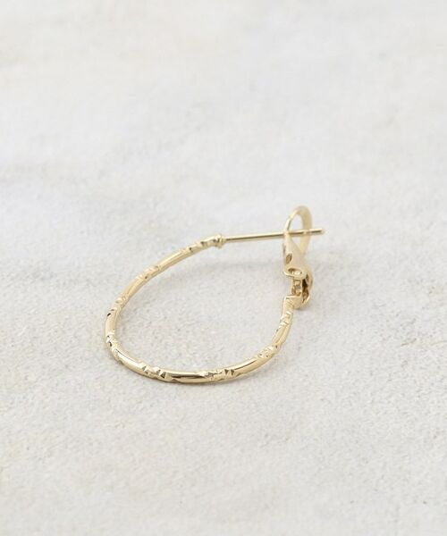 grove / グローブ ピアス・イヤリング | ニュアンスオーバルメタルピアス | 詳細2