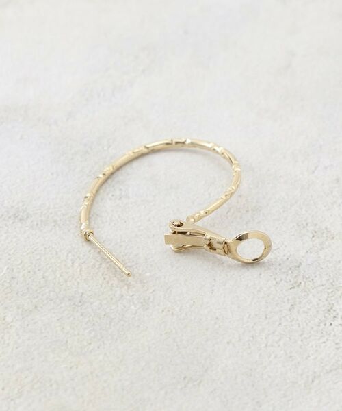 grove / グローブ ピアス・イヤリング | ニュアンスオーバルメタルピアス | 詳細3