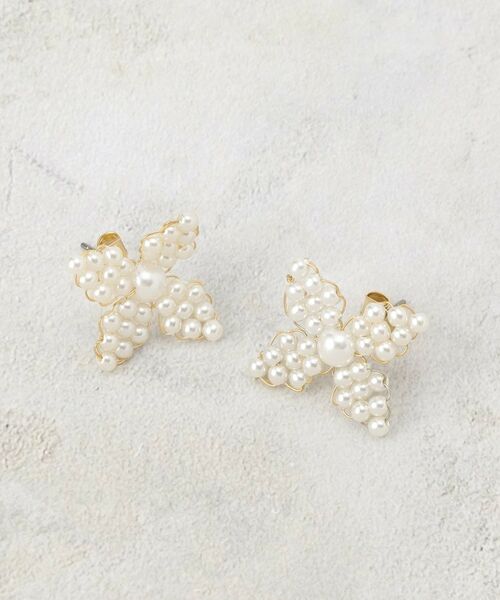 grove / グローブ ピアス・イヤリング | アソートメタルパール調ピアス | 詳細1