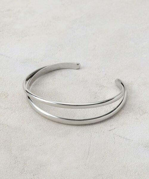 grove / グローブ ブレスレット・バングル | ダブルメタルバングル | 詳細1