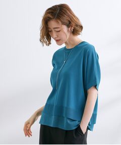 grove / グローブ ニット・セーター | 【夏に嬉しい機能付き】やわらかドライタッチレイヤードライクニット