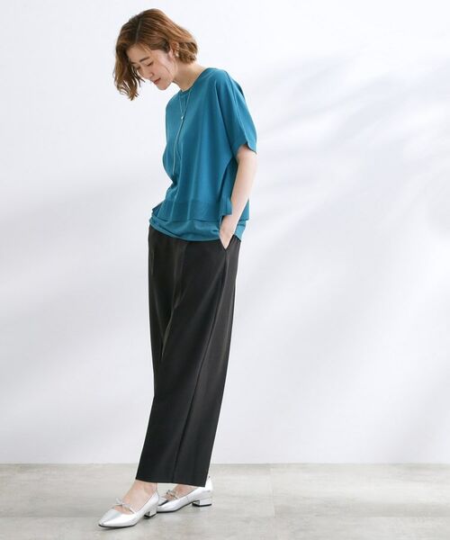 grove / グローブ ニット・セーター | 【夏に嬉しい機能付き】やわらかドライタッチレイヤードライクニット | 詳細19