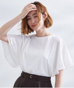 grove / グローブ Tシャツ | 【UVカット/二の腕カバー】1枚で着映えするフレアスリーブデザイン