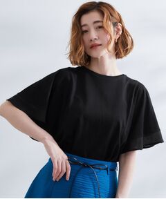 grove / グローブ Tシャツ | 【UVカット/二の腕カバー】1枚で着映えするフレアスリーブデザイン