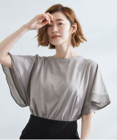 grove / グローブ Tシャツ | 【UVカット/二の腕カバー】1枚で着映えするフレアスリーブデザイン