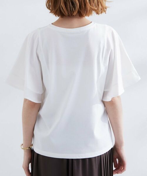 grove / グローブ Tシャツ | 【UVカット/二の腕カバー】1枚で着映えするフレアスリーブデザイン | 詳細19