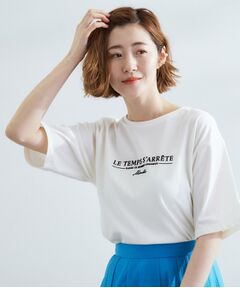 grove / グローブ Tシャツ | 【UVカット/二の腕カバー】ハーフスリーブロゴTシャツ