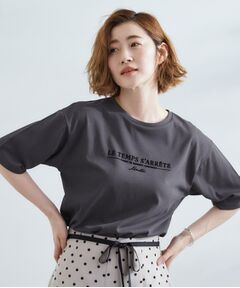 grove / グローブ Tシャツ | 【UVカット/二の腕カバー】ハーフスリーブロゴTシャツ