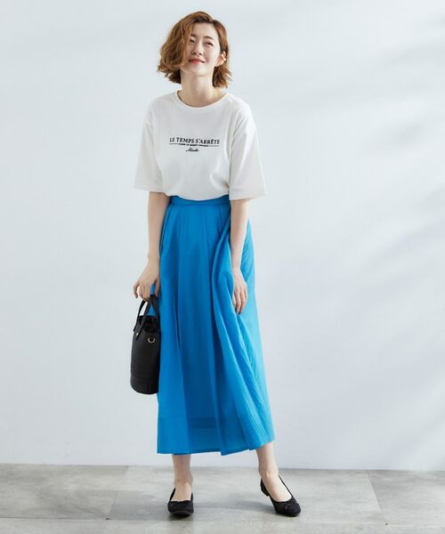 grove / グローブ Tシャツ | 【UVカット/二の腕カバー】ハーフスリーブロゴTシャツ | 詳細11