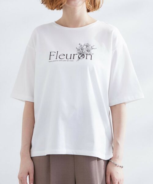 grove / グローブ Tシャツ | 【UVカット/二の腕カバー】ハーフスリーブロゴTシャツ | 詳細17