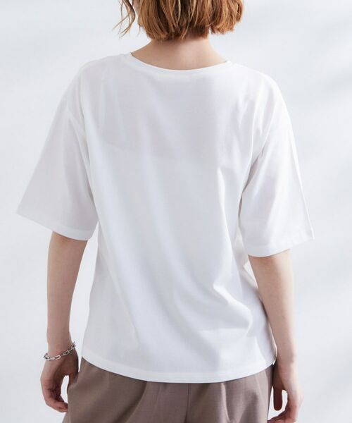 grove / グローブ Tシャツ | 【UVカット/二の腕カバー】ハーフスリーブロゴTシャツ | 詳細19