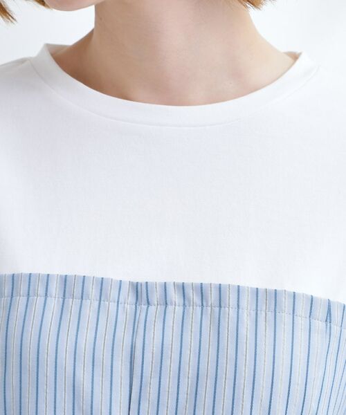 grove / グローブ Tシャツ | 贅沢フレアーが高見え ドッキングビスチェT | 詳細16