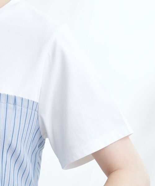 grove / グローブ Tシャツ | 贅沢フレアーが高見え ドッキングビスチェT | 詳細17