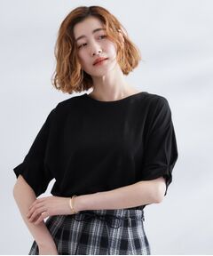 grove / グローブ カットソー | 【UVカット/ひんやり/二の腕カバー】タックドルマンプルオーバー