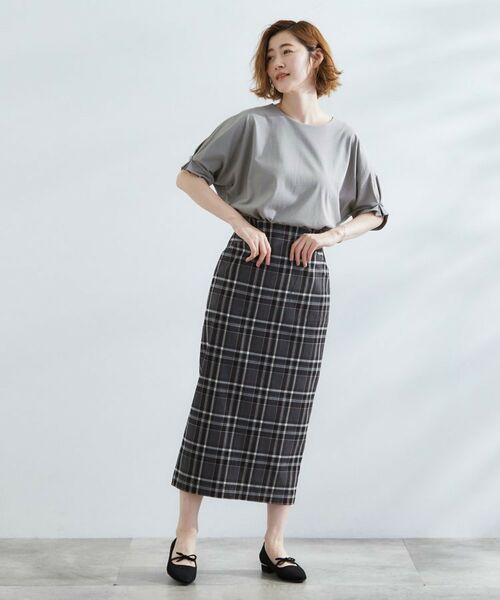 grove / グローブ カットソー | 【UVカット/ひんやり/二の腕カバー】タックドルマンプルオーバー | 詳細11