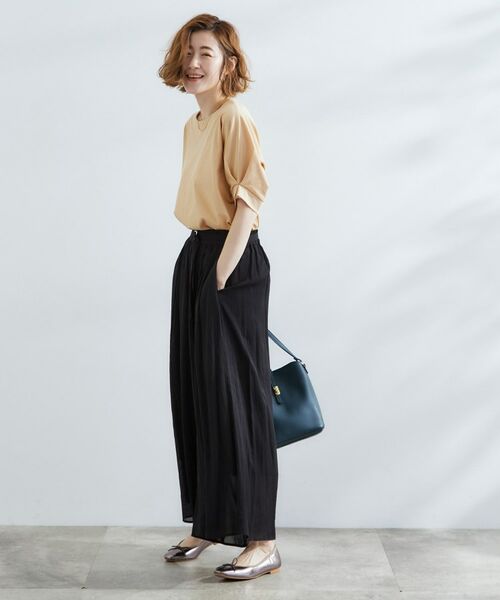 grove / グローブ カットソー | 【UVカット/ひんやり/二の腕カバー】タックドルマンプルオーバー | 詳細15