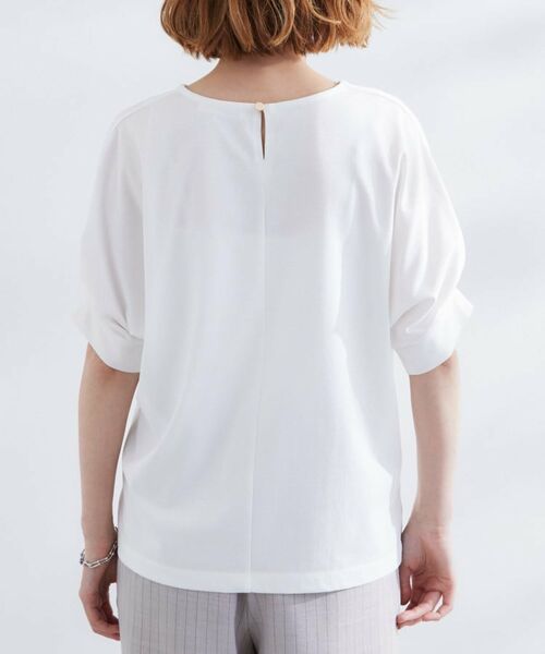 grove / グローブ カットソー | 【UVカット/ひんやり/二の腕カバー】タックドルマンプルオーバー | 詳細23