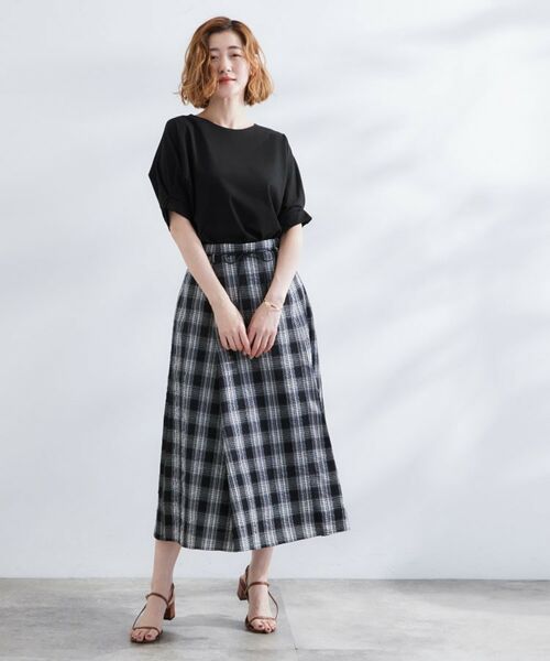 grove / グローブ カットソー | 【UVカット/ひんやり/二の腕カバー】タックドルマンプルオーバー | 詳細7