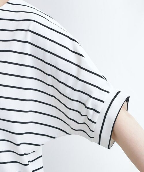 grove / グローブ カットソー | 【UVカット/ひんやり/二の腕カバー】タックドルマンプルオーバー | 詳細10