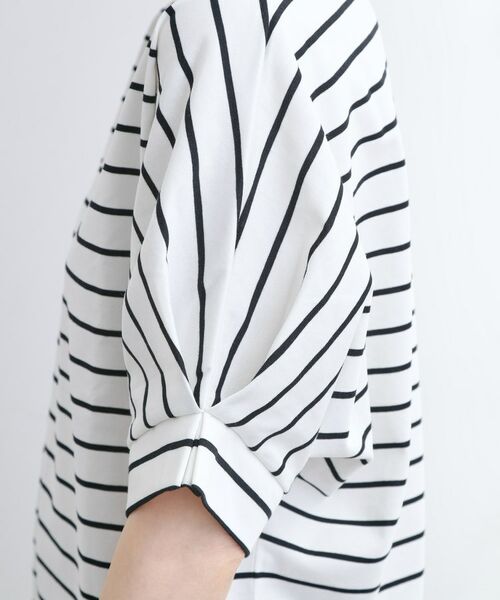 grove / グローブ カットソー | 【UVカット/ひんやり/二の腕カバー】タックドルマンプルオーバー | 詳細11