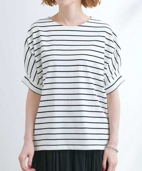 grove / グローブ カットソー | 【UVカット/ひんやり/二の腕カバー】タックドルマンプルオーバー | 詳細5