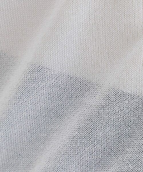 grove / グローブ カーディガン・ボレロ | さっと二の腕カバー　大人な抜け感シアーラグランVネックカーデ | 詳細8