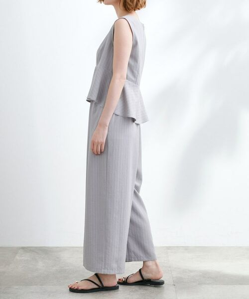 grove / グローブ サロペット・オールインワン | 1枚でお洒落見え ストライプドッキングサロペット | 詳細10