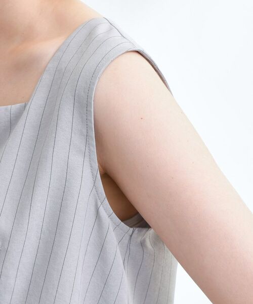 grove / グローブ サロペット・オールインワン | 1枚でお洒落見え ストライプドッキングサロペット | 詳細14