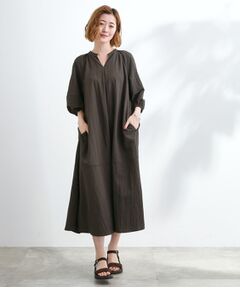 grove / グローブ ロング・マキシ丈ワンピース | お洒落で快適 ラグランスリーブワンピース